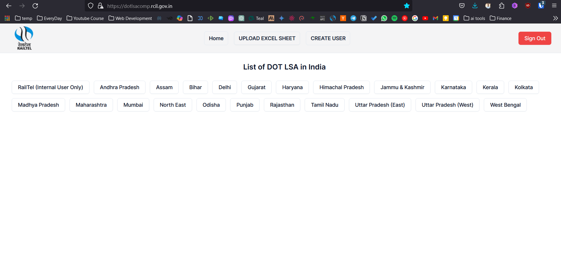 DOT LSA.